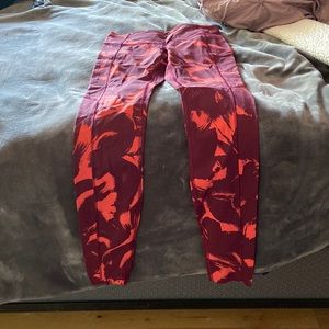 Lululemon fast and free pants